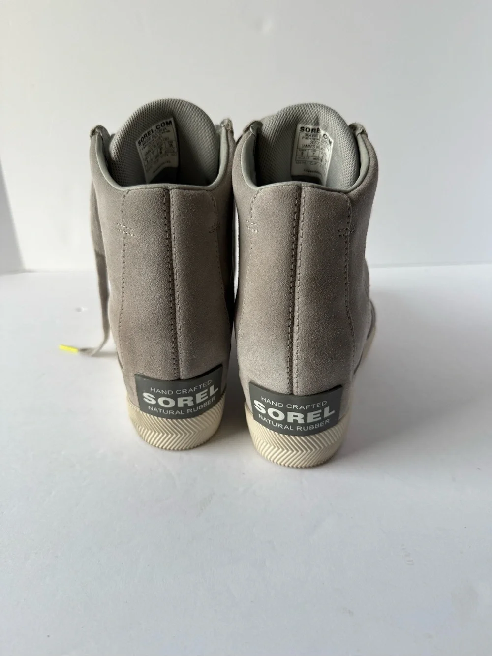 SOREL WOMEN'S OUT 'N ABOUT WEDGE BOOTS - SIZE: WOMEN SIZE 9 DOVE QUARRY New